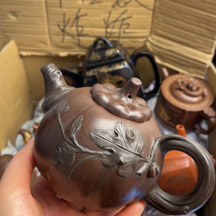 茶壶段泥紫砂壶等