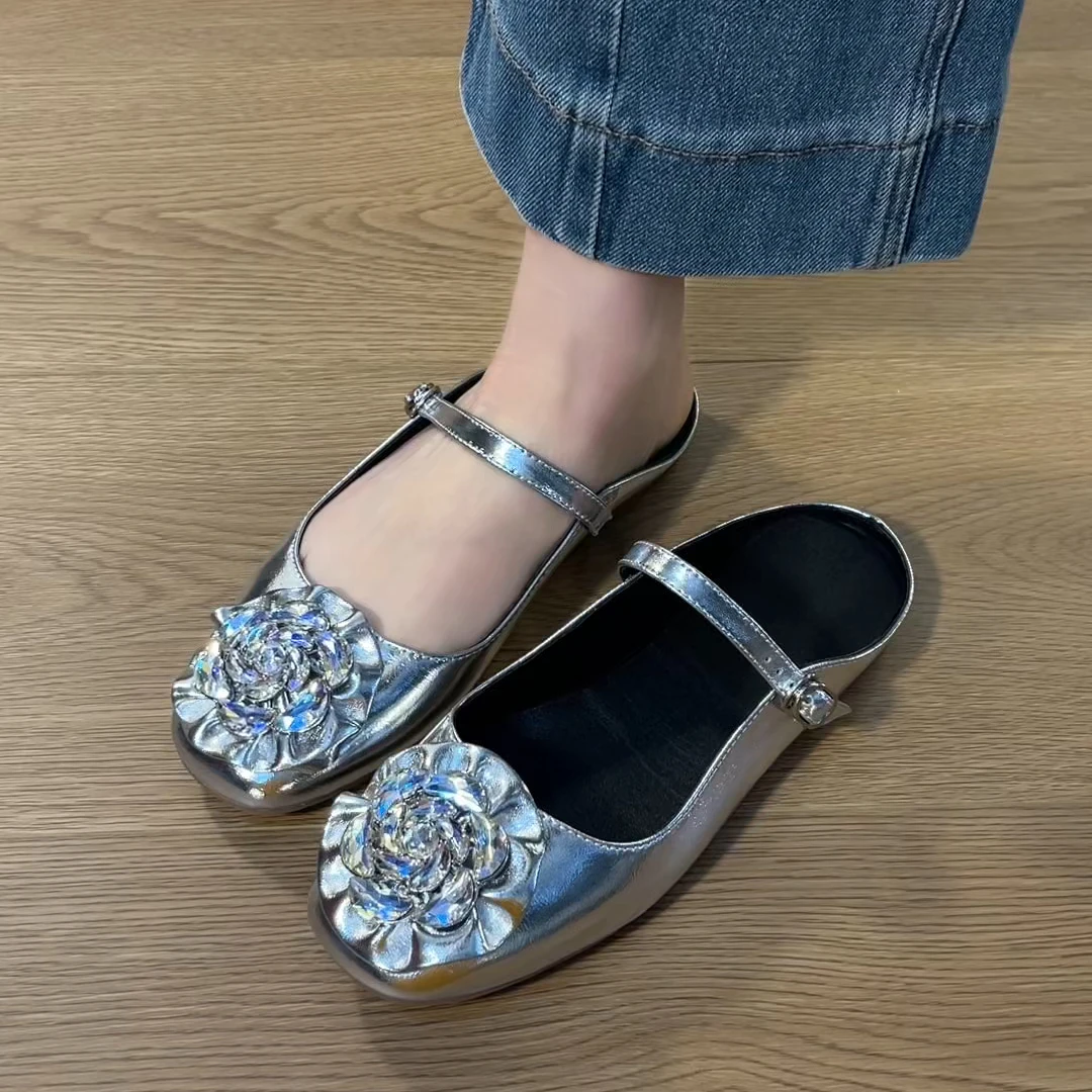 拖鞋包头半托新款软底凉拖鞋夏季千金小众复古拖鞋百搭时尚气质款