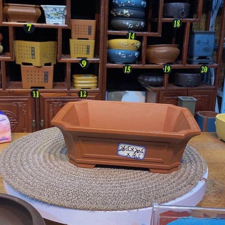 紫砂花盆紫砂艺术