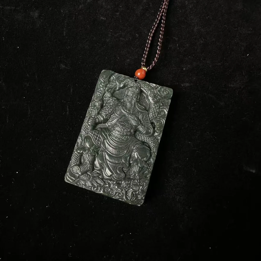 双面关公挂件A9266