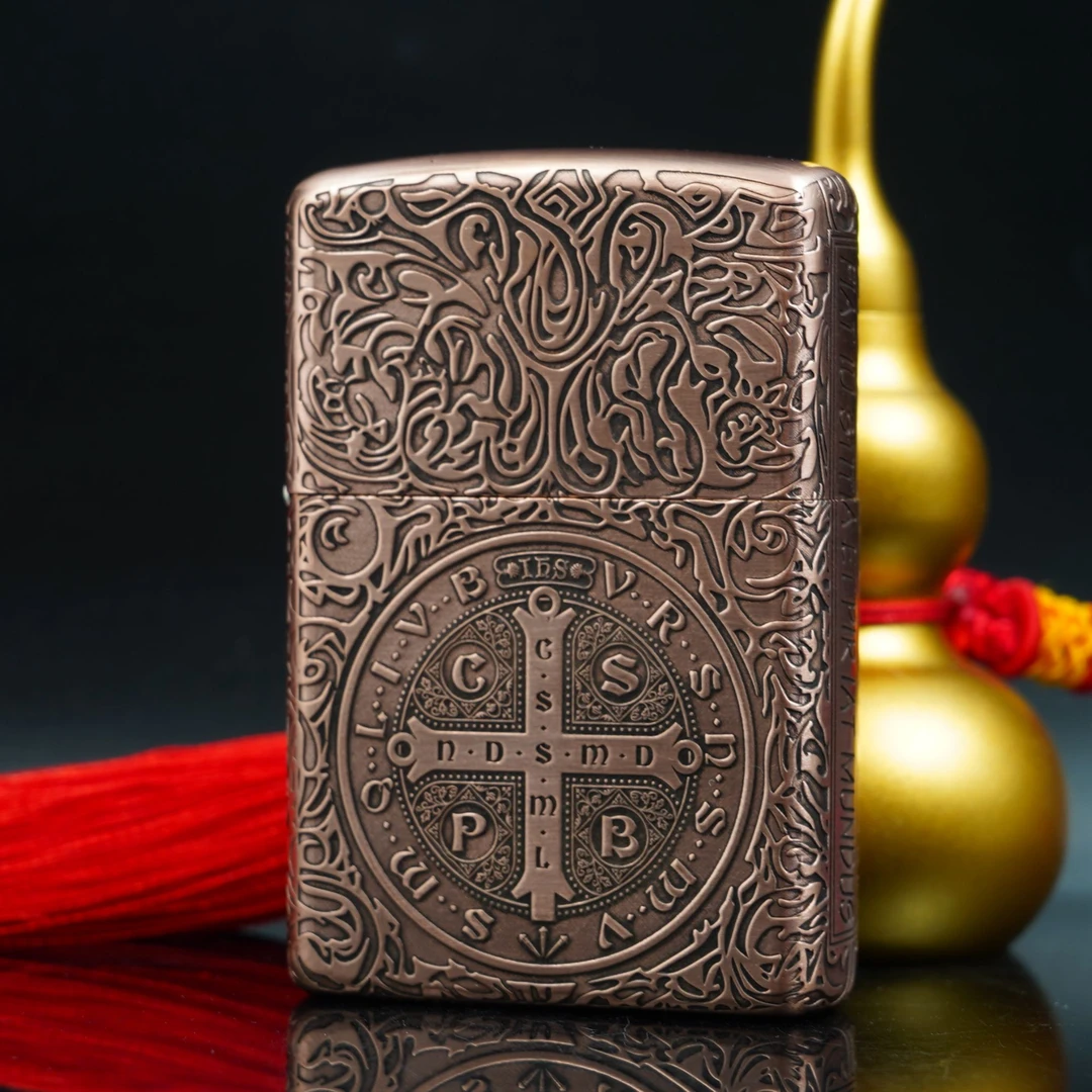 ZIPPO/之宝打火机 康斯坦丁紫铜重甲DYJ1