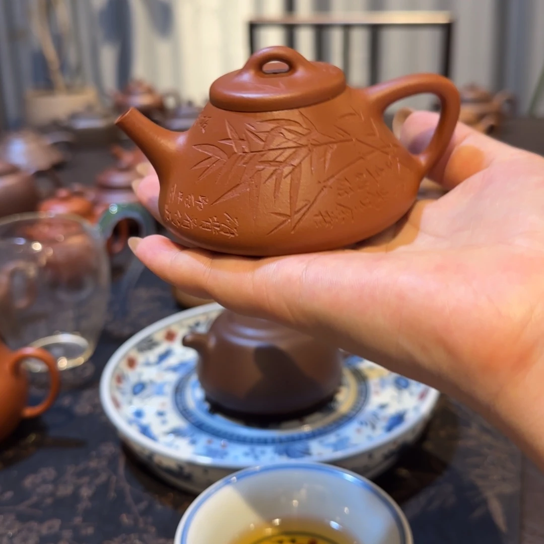 茶壶紫砂子冶石瓢11111