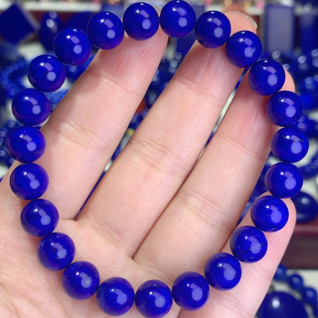 青金石未镶嵌8m手链