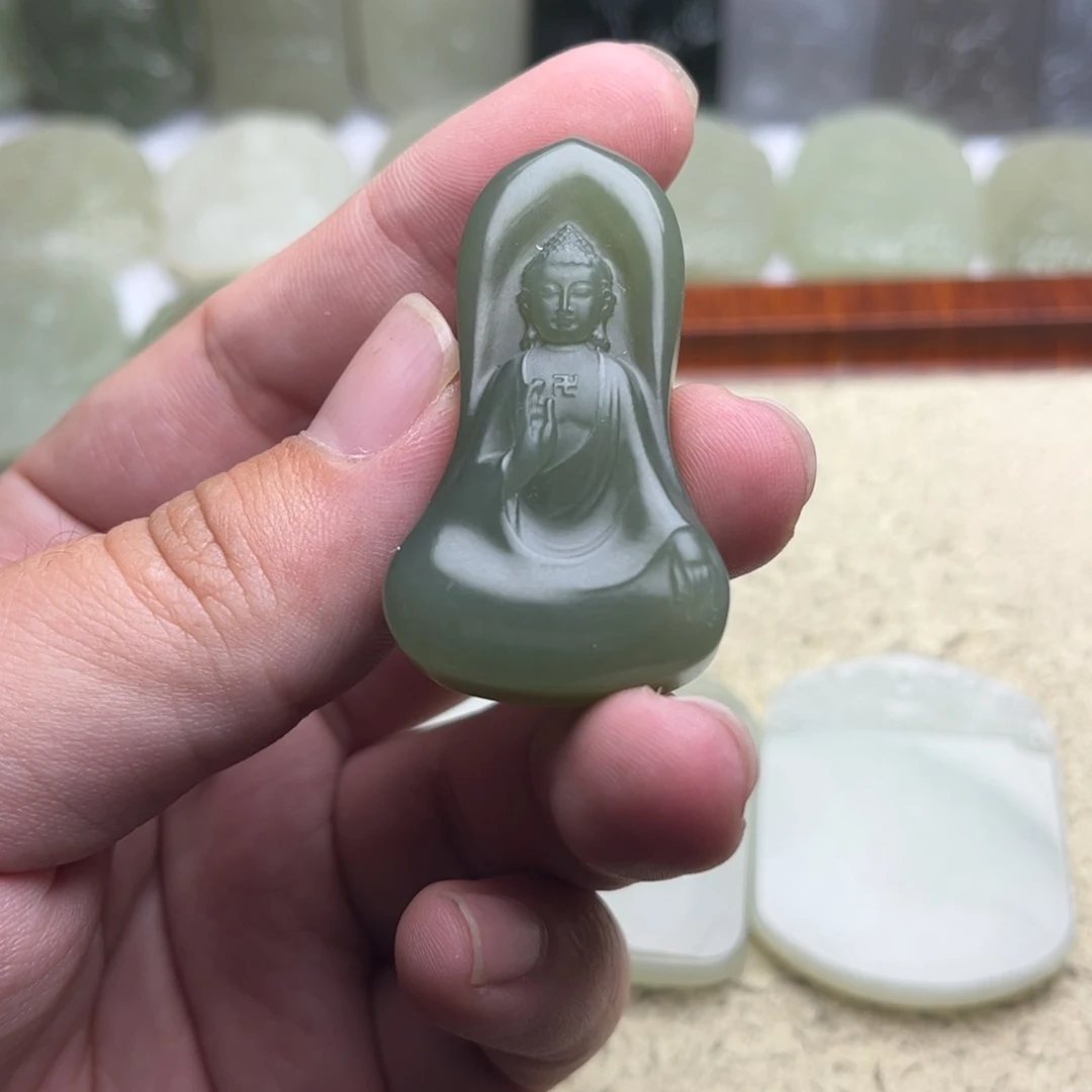 十***滩定制和田玉天然正品和田玉精抛光