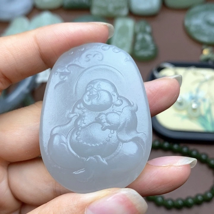 颈饰未镶嵌和田玉