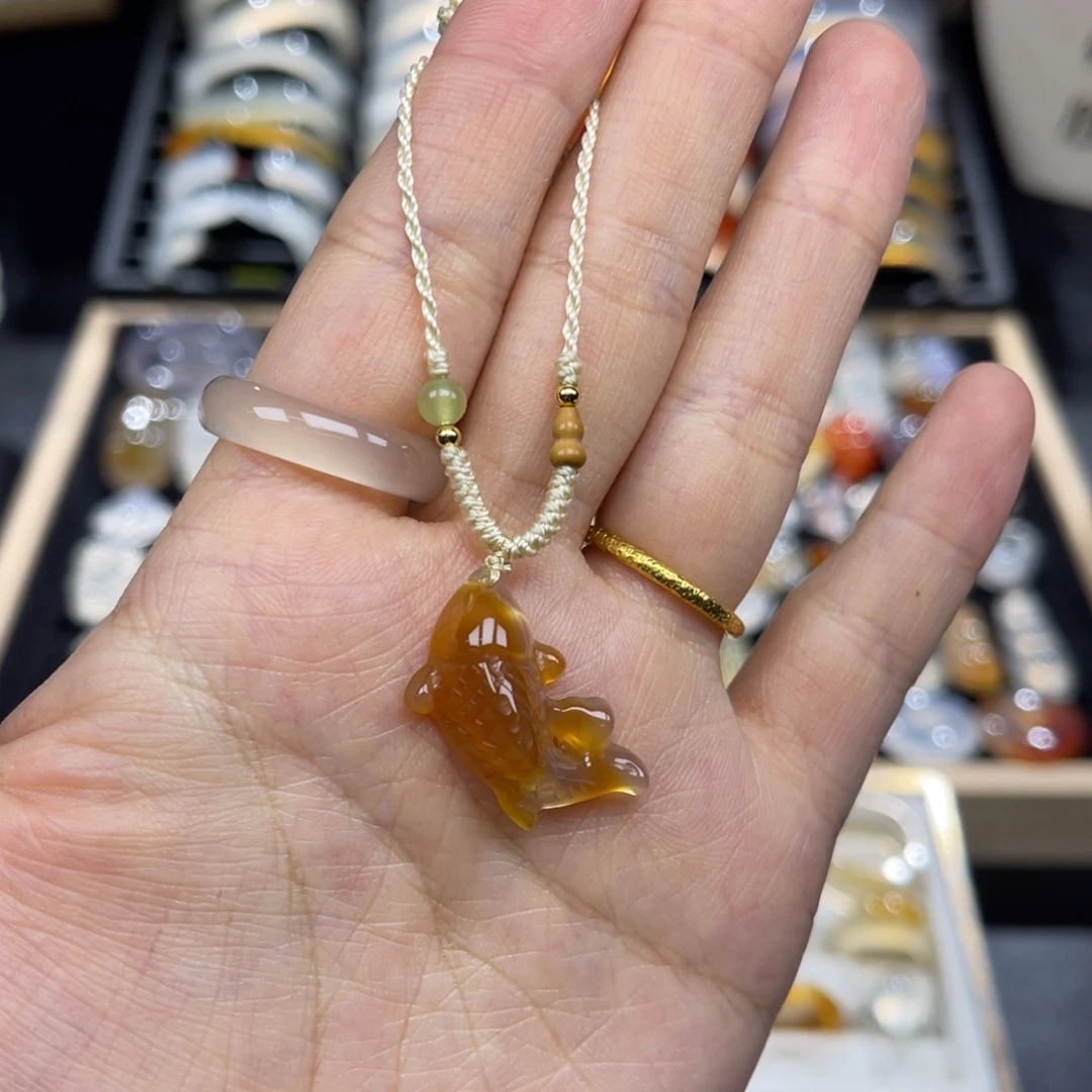 玛瑙/玉髓未镶嵌颈饰