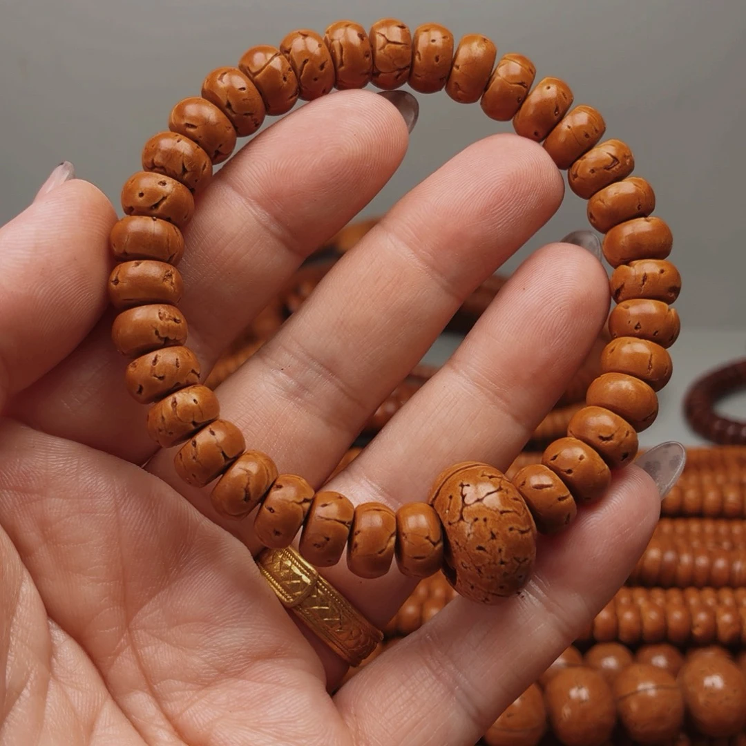 桃核实心手串5×10算盘珠（精品）