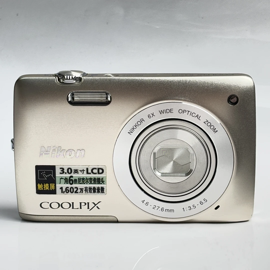 95新 Nikon/尼康 s4200金色1602万像素6倍变焦复古ccd