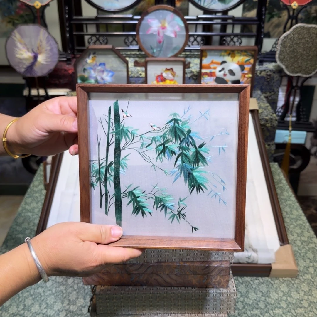 刺绣手工苏绣工艺制作技艺精湛