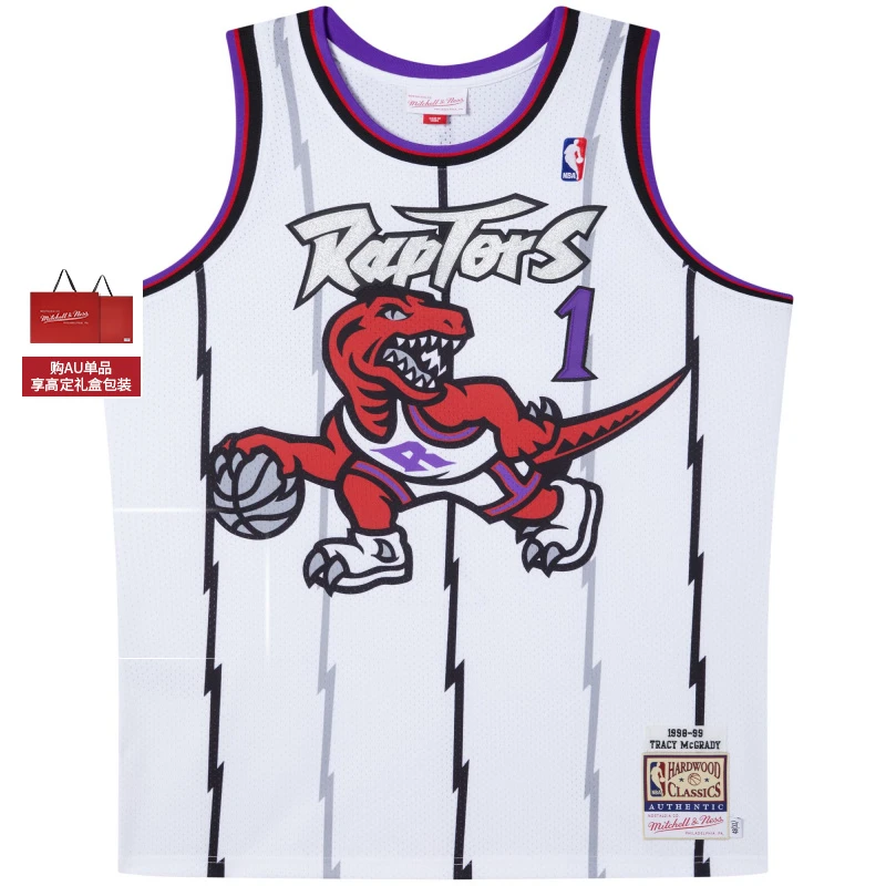 MITCHELL&NESS多伦多猛龙特雷西麦迪98-99赛季Authentic球衣