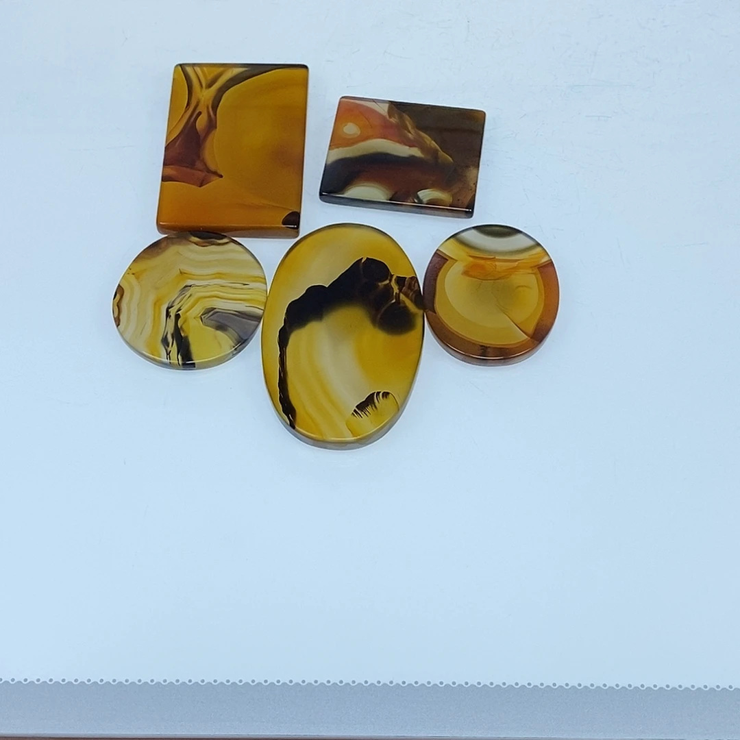 剑***雨玛瑙/玉髓未镶嵌珠宝半成品