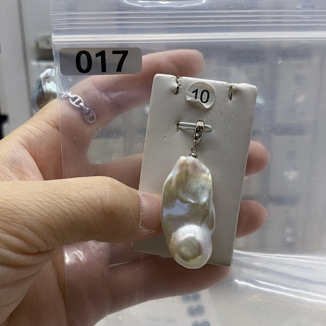 颈饰合金淡水珍珠