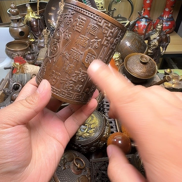 铜器办公室茶室摆件
