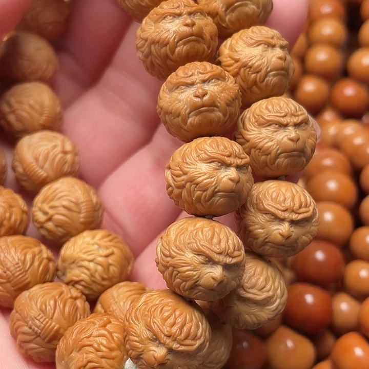 猴头核桃手串黑神