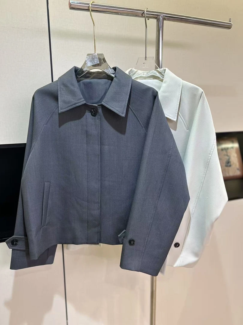 HX~南油新款翻领休闲外套【2502】