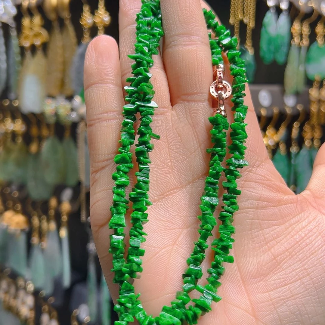 未镶嵌翡翠耳饰翡翠