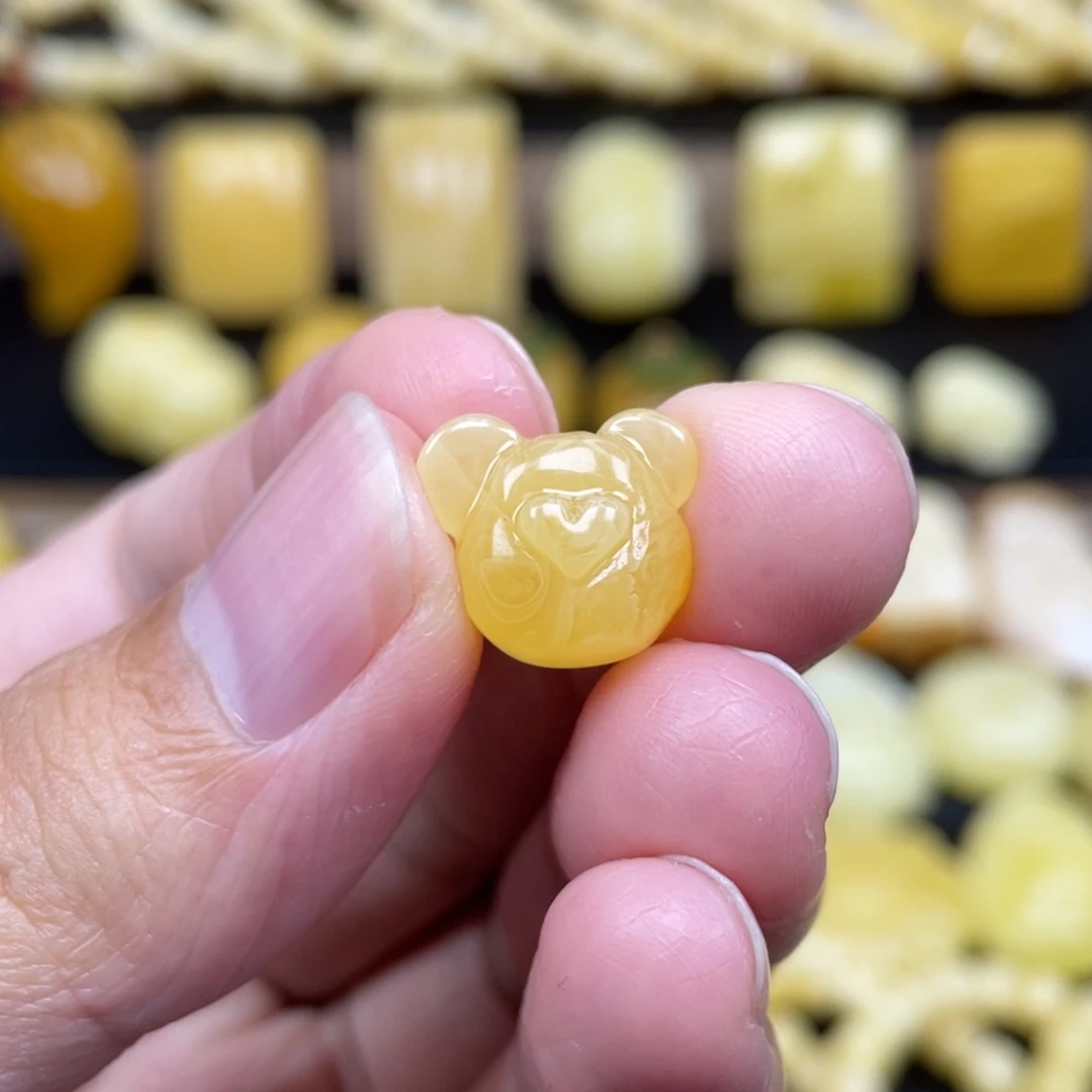 琥珀未镶嵌裸石琥珀蜜蜡