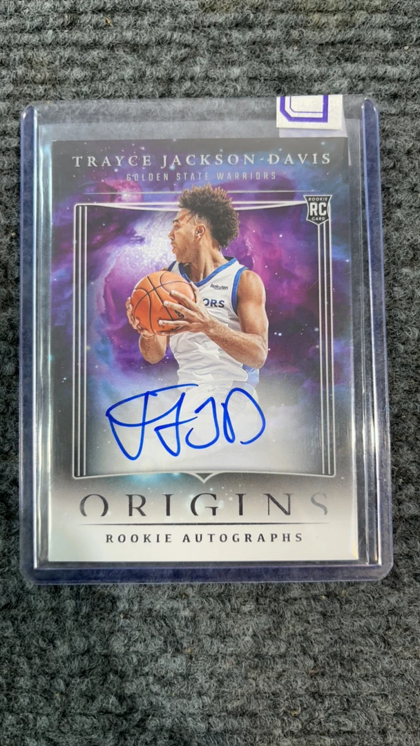 TJD 戴维斯 勇士新秀 亲笔卡签 起源 勇士队 正版球星卡