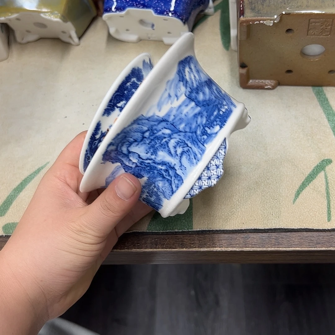 *****紫砂花盆898号瑕疵2个