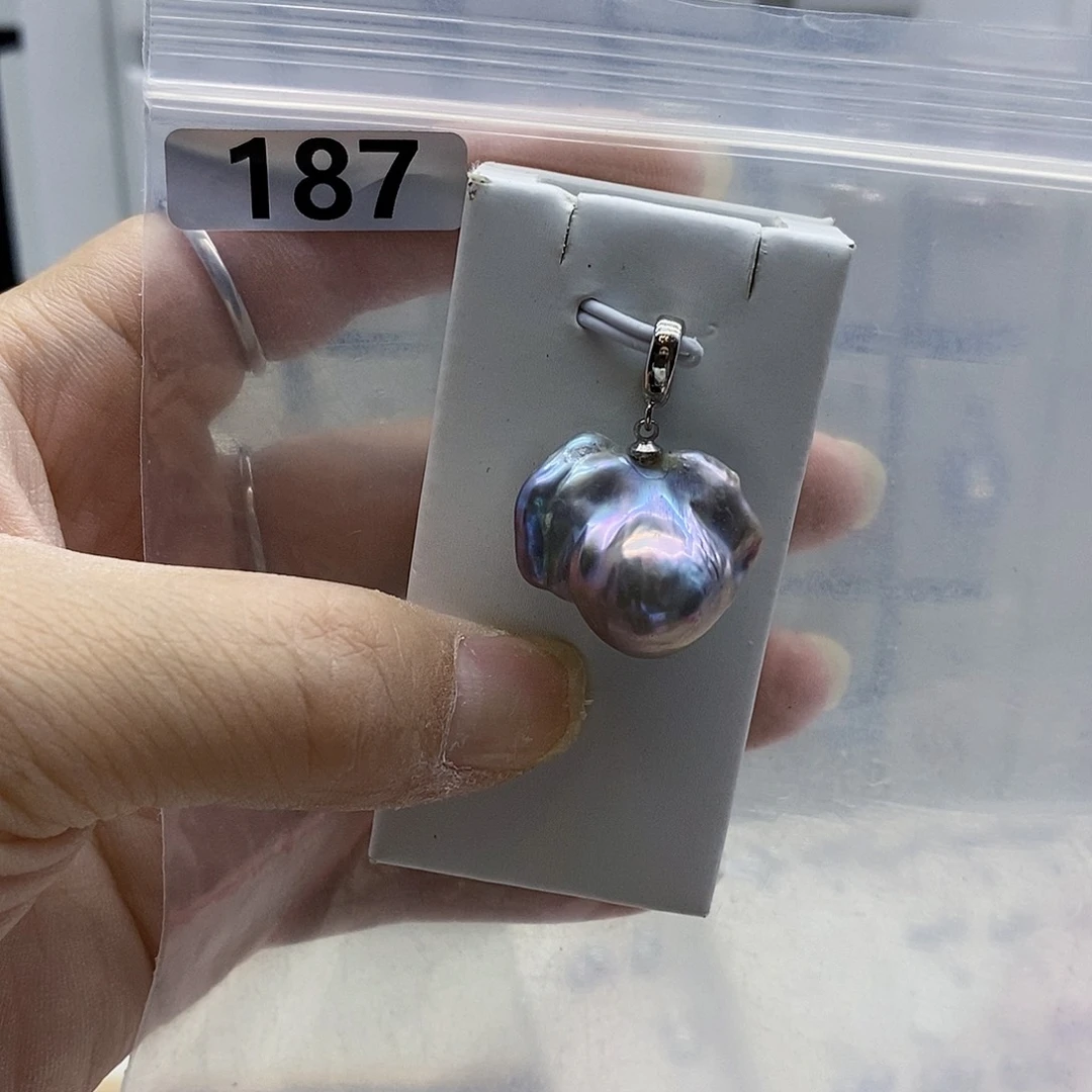 颈饰合金淡水珍珠