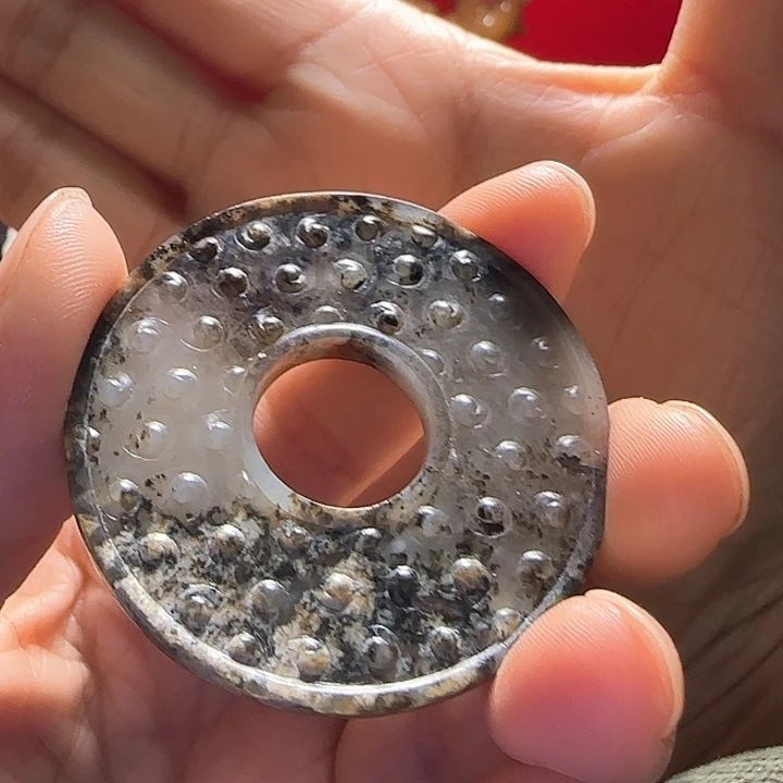 和田玉车挂未镶嵌