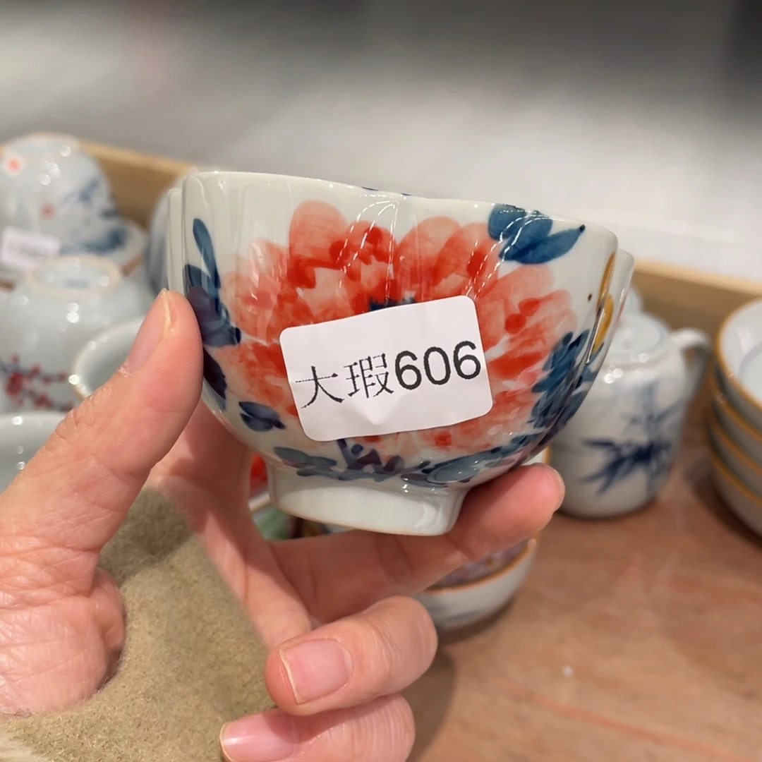 有瑕釉下彩纯手绘