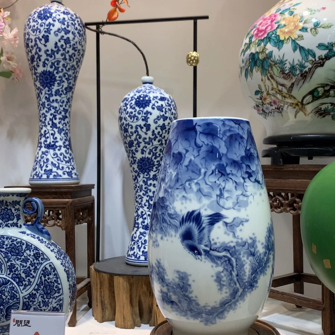 景德镇陶瓷花瓶摆件