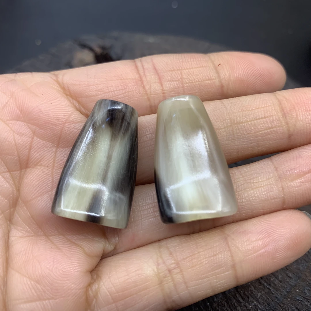 网秋粒手搓 水滴轮花牛角扁型迷你握丸网秋粒diy