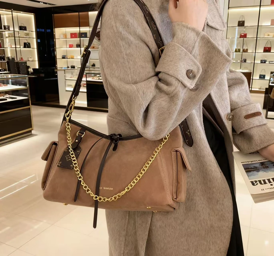 时尚&7806高端轻奢美拉德色系百搭时尚女包枕头包系列