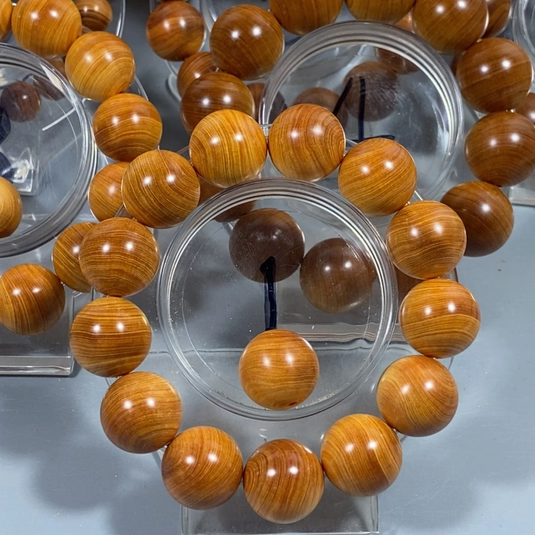 手串/手链柏木（崖柏）1.8头子货骨料红油瓷感好不粘手太行陈化