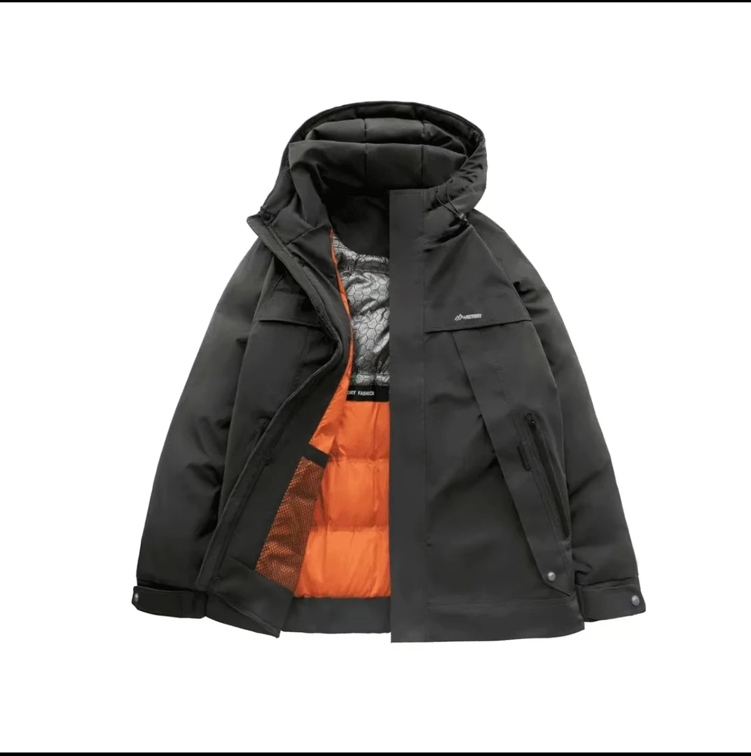 【山海推荐】雪国列车！连帽防风防水加厚滑雪服5868