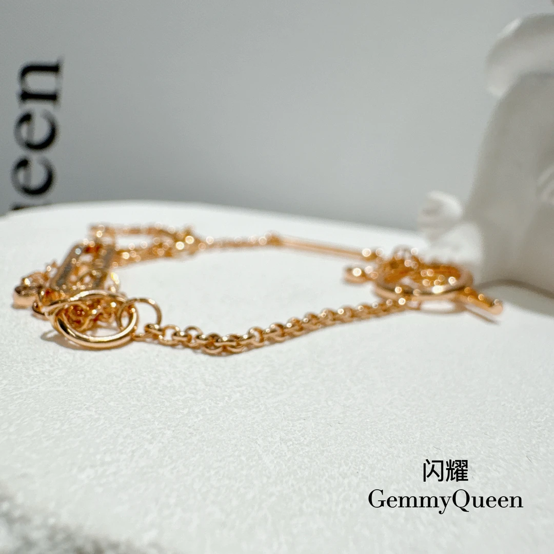 铜合金合成锆石手链 闪耀GemmyQueen手链GQ01540