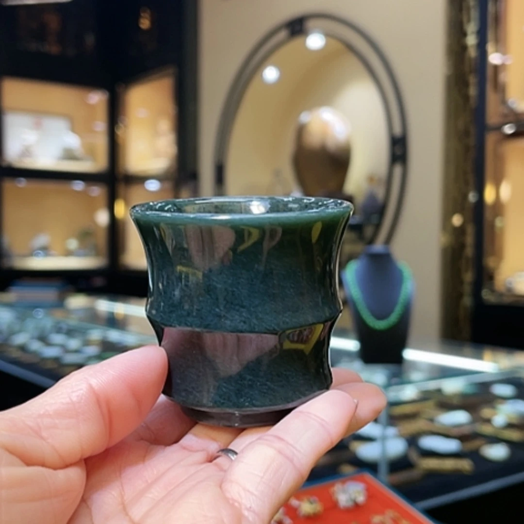 【闪购商品】和田玉茶杯未镶嵌