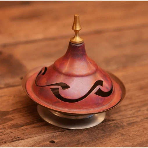 纳兰-矮塔香炉(光面)（春喜铜0295）