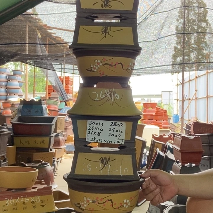 紫砂花盆紫砂紫砂