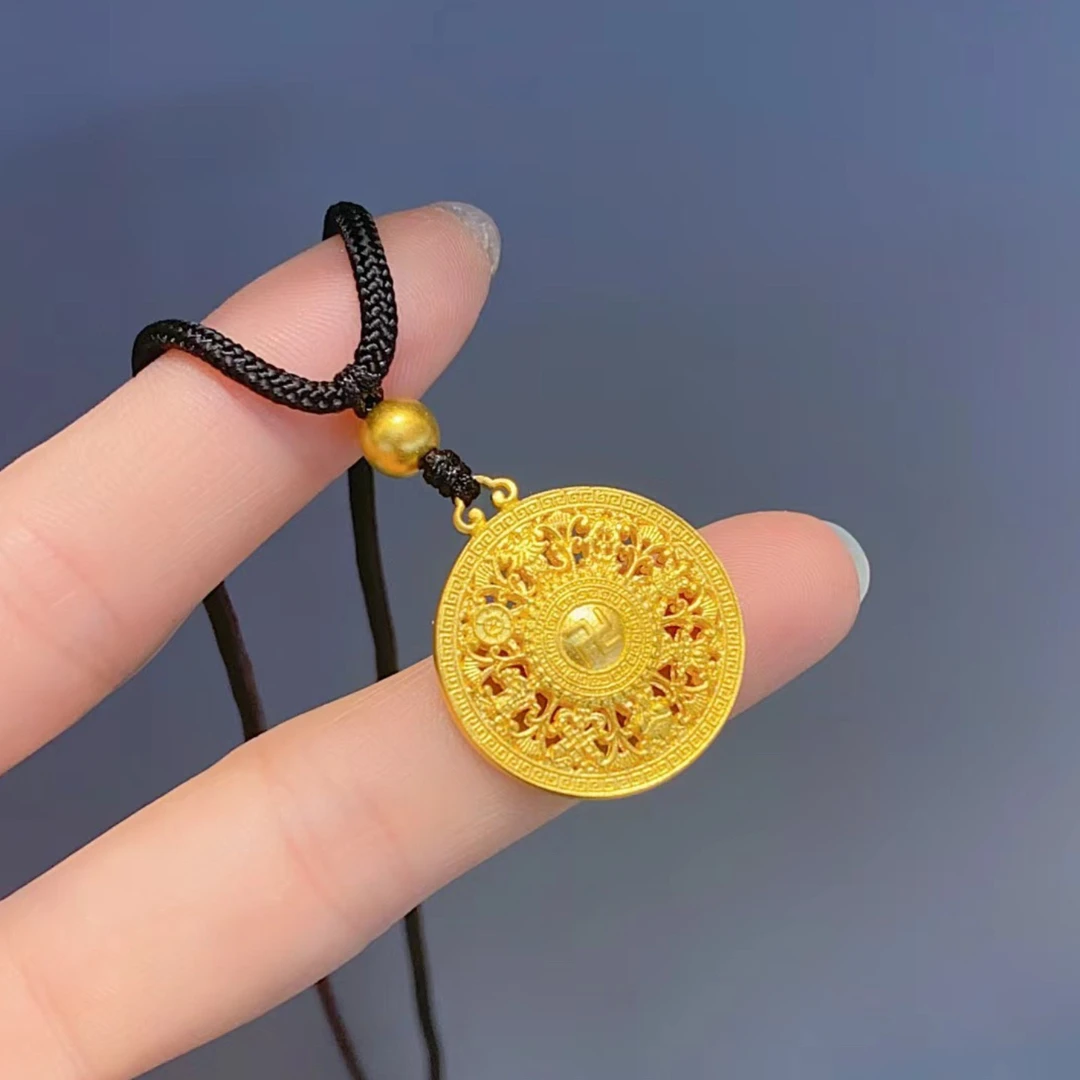 【八宝罗盘顺丰配送】足金999老鳳凰珠宝古法传承一物一证内外同色