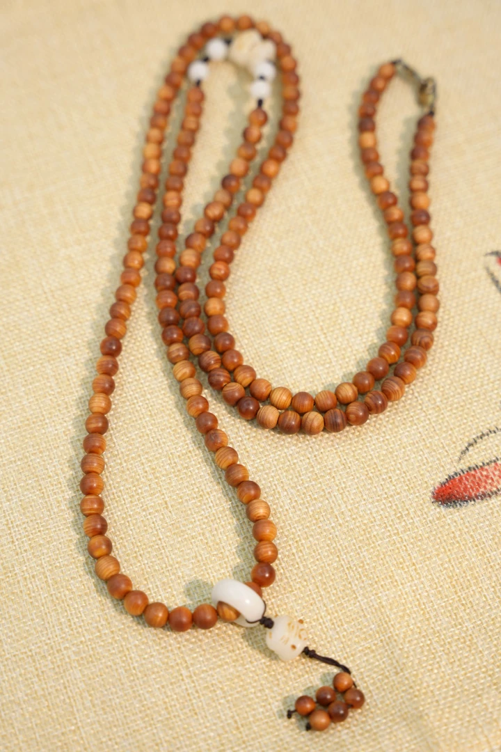 8+崖柏+小熊圆珠项链多样性发一件JYY1113912