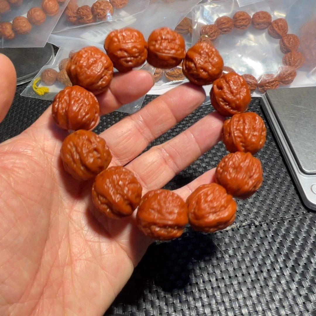 玩***吧手串文玩核桃水晶金蟾