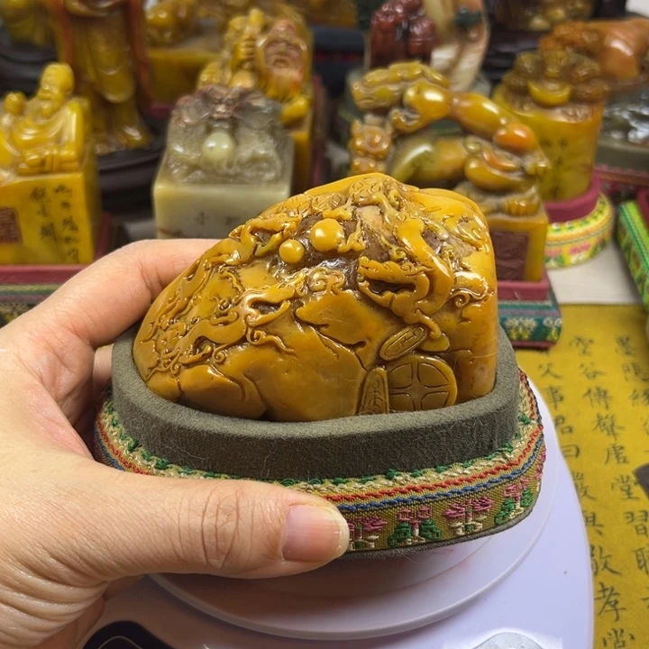 寿山石印石589876