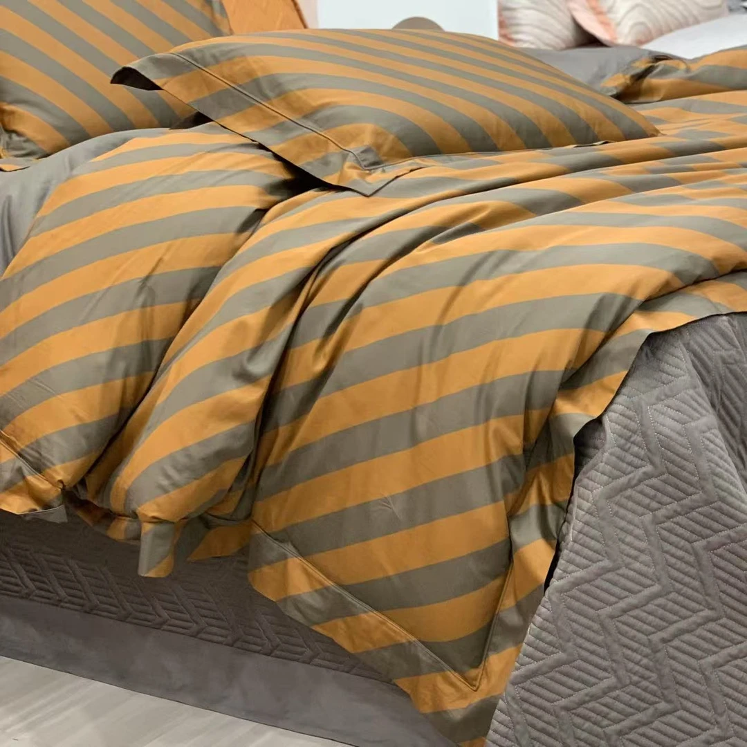 【懒太太家纺】伽罗- 简约时尚/柔软/松弛/数码印花/四件套轻奢高级