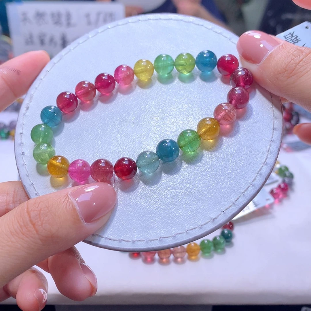 【闪购商品】未镶嵌手串碧玺8.2m