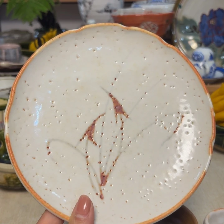 陶泥一个盘子好看的