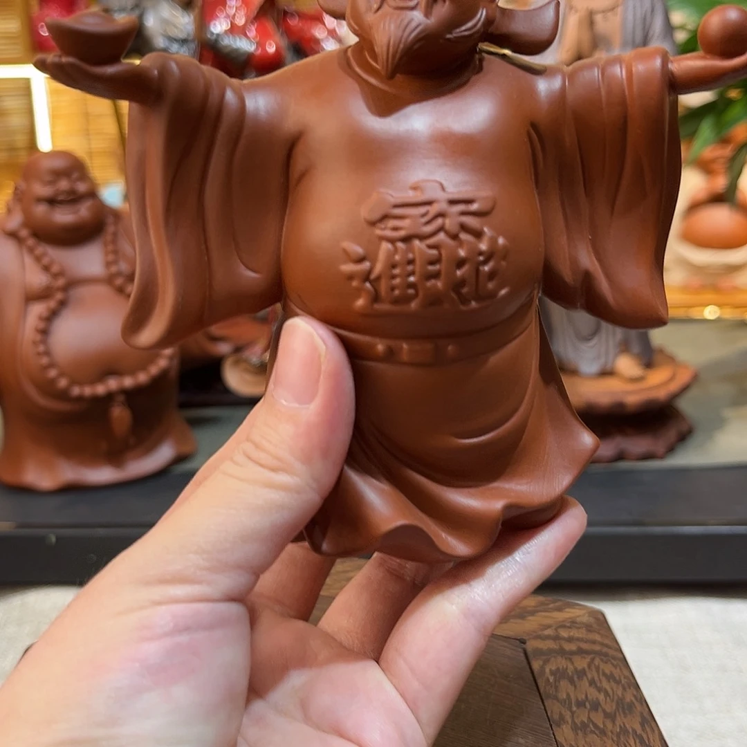 紫砂茶宠陶瓷紫砂茶宠摆件