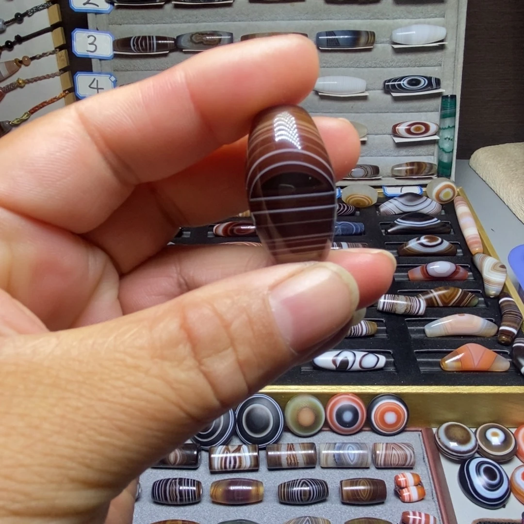 玛瑙/玉髓合金珠宝半成品