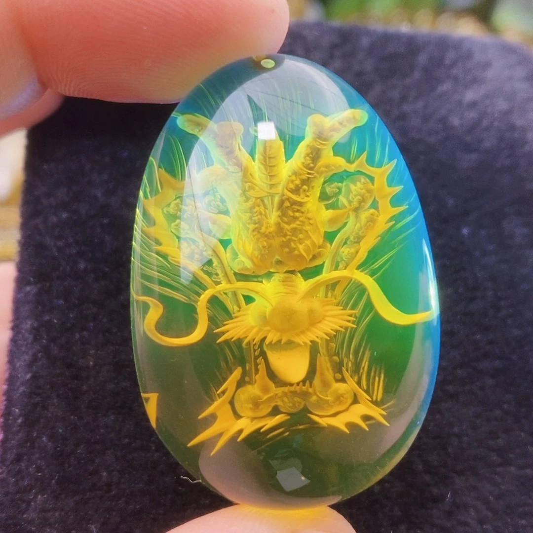 【闪购商品】蓝珀吊坠(不含链)未镶嵌
