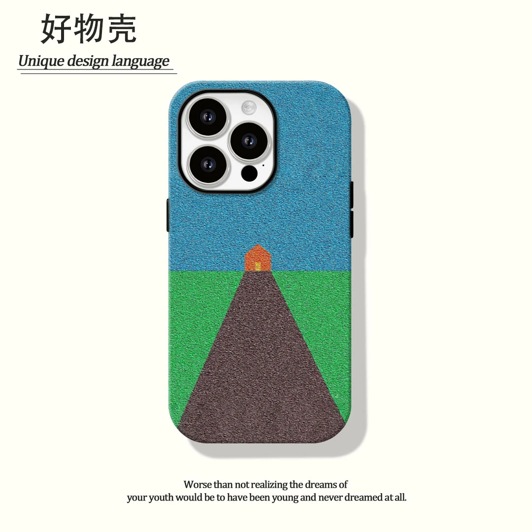 视力检查菲林二合一适用苹果17promax华为vivo小米oppo手机壳防汗