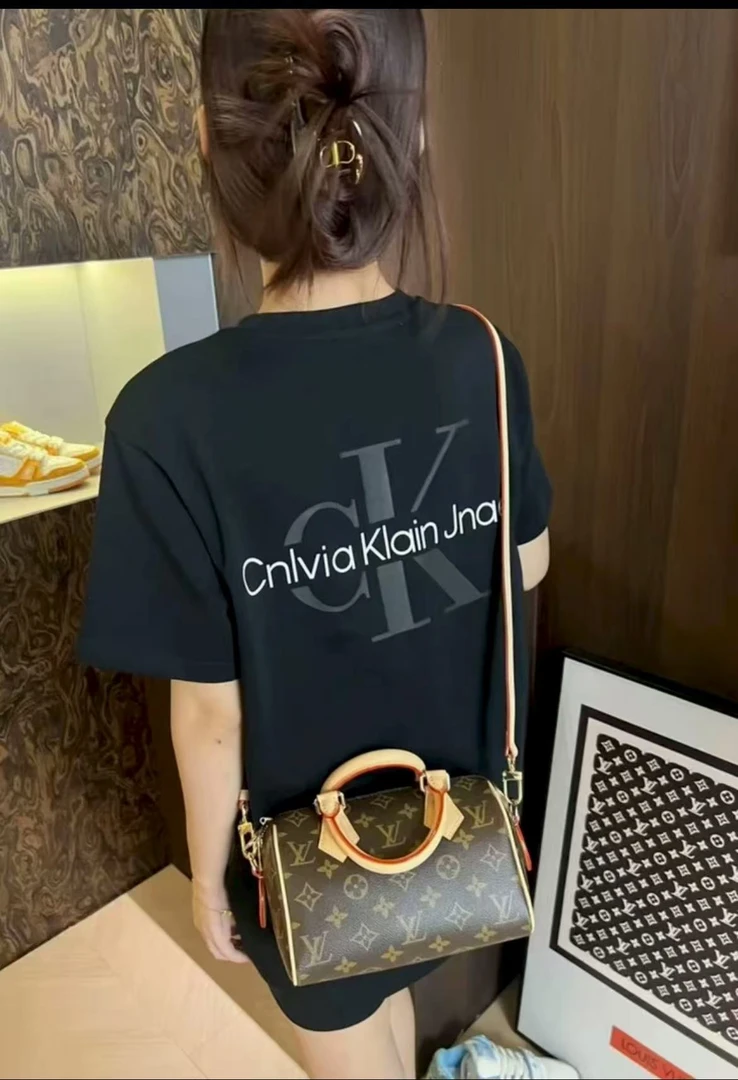 【KK】夏季新款简约休闲圆领纯棉男女同款半袖T恤 b1
