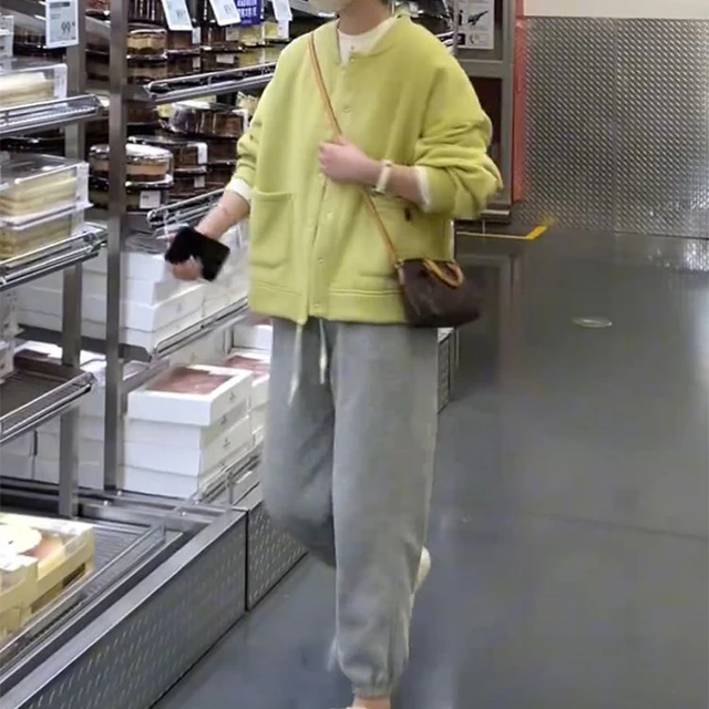 春季新款女款时尚套装减龄百搭小个子穿搭外套束脚休闲裤两件套潮