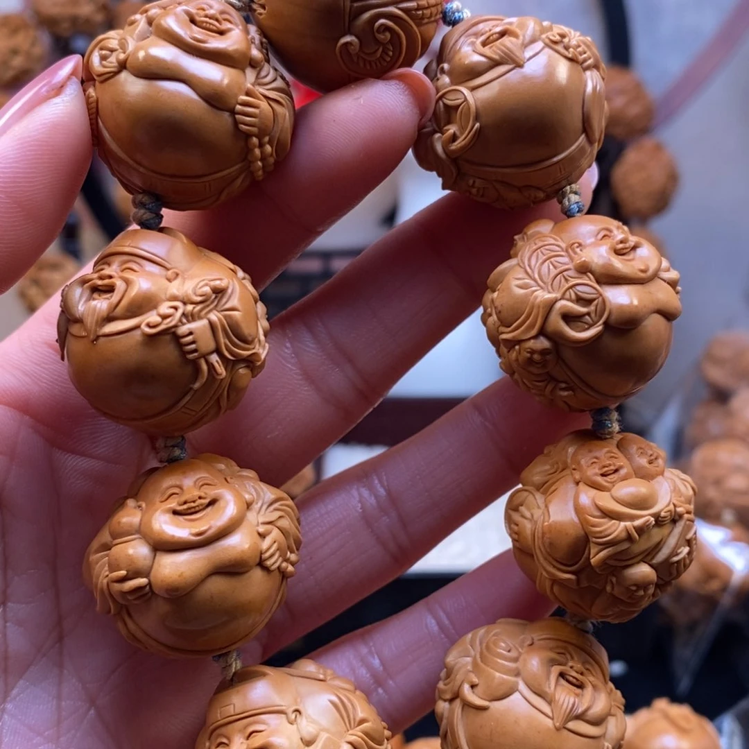 橄榄核手串/手链童子财迷2.7