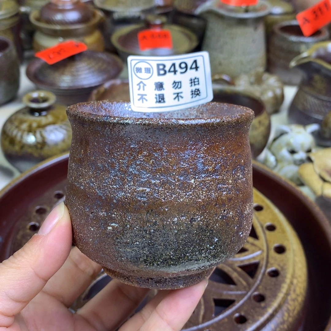 微瑕粗陶主人杯160毫升